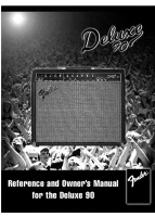 Fender Deluxe-90 - Owners Manual